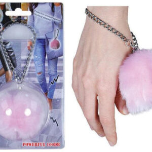 Fur Ball Pink Buzzer Alarm